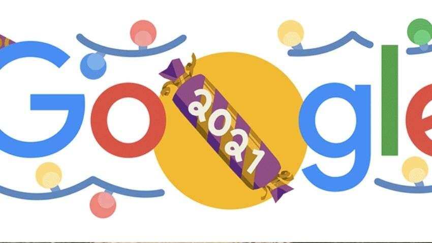 New Year&#039;s Eve 2021: Here&#039;s doodle from Google on New Year 