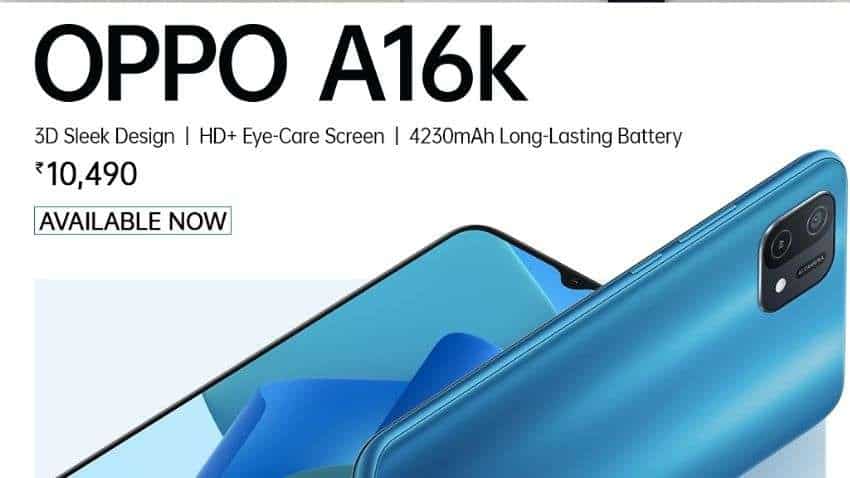 Oppo A16K with MediaTek Helio G35 SoC launched at Rs 10,490 in India: Check details