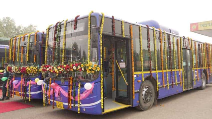 Delhi gets 100 BS-VI compliant AC CNG buses; to add 50 e-buses in February, 300 by April
