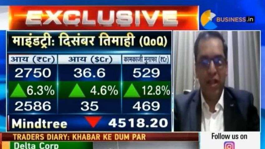 Mindtree will focus on technology related to the healthcare segment: Vinit Teredesai, CFO Mindtree will focus on technology related to the healthcare segment: Vinit Teredesai, CFO