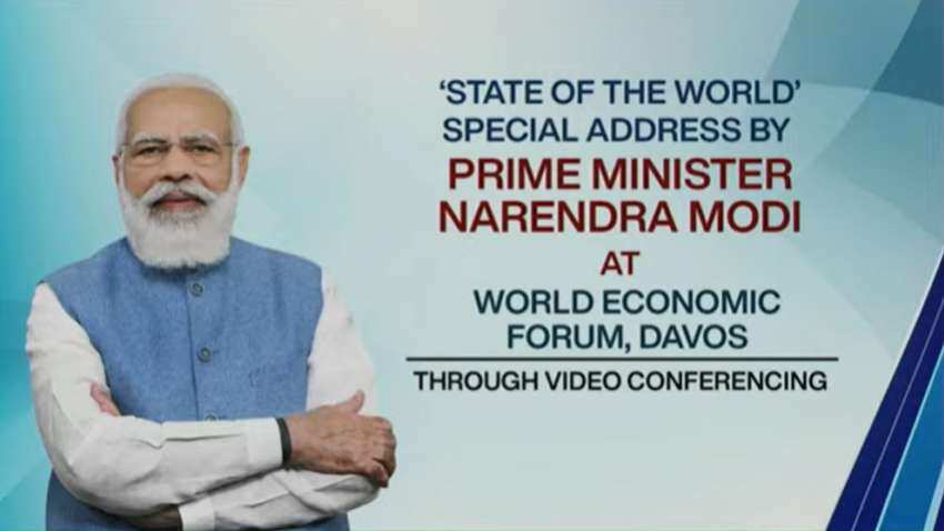 PM Narendra Modi&#039;s address at WEF&#039;s online event: Highlights - What all he said -Top statements 