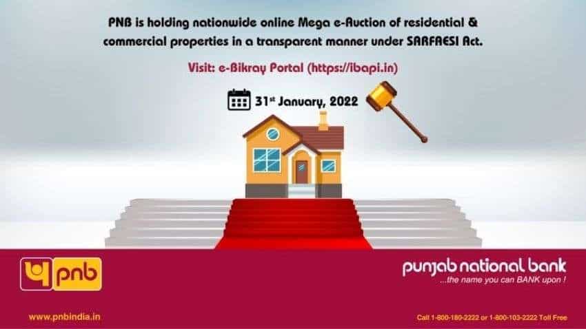 Want to own a property? Your chance with 31 January PNB e-auction; participate on IBAPI e-Bikray portal 