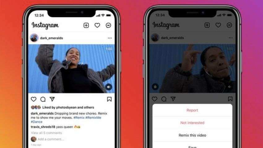 Instagram new feature: Not just reels, now you can remix any public videos on this social media platform — Here&#039;s how  