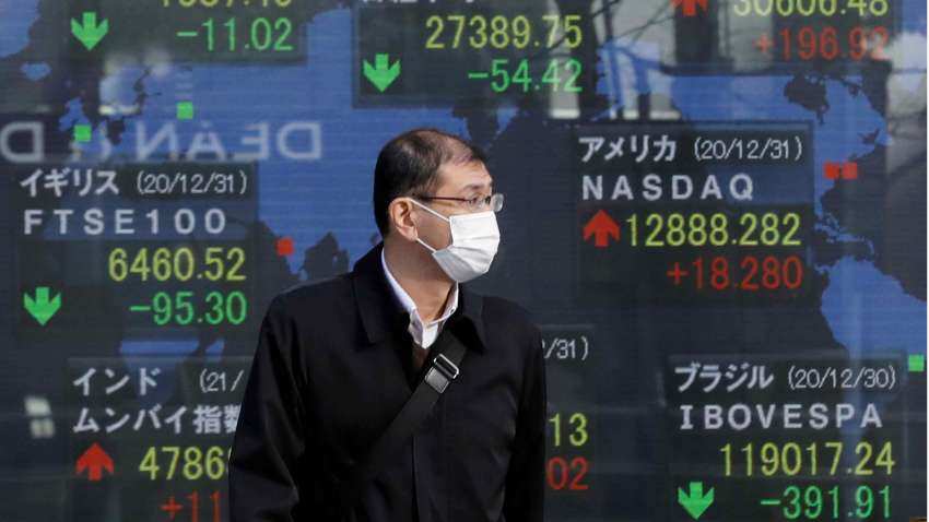 Asian shares tense as Fed looms, Ukraine a concern