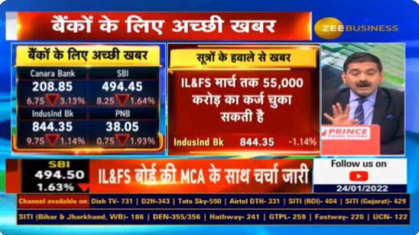 Zee Business Exclusive: IL&amp;FS to pay Rs 16,000 cr dues to SBI, PNB, Canara Bank, Indusind Bank; Anil Singhvi calls this a big development