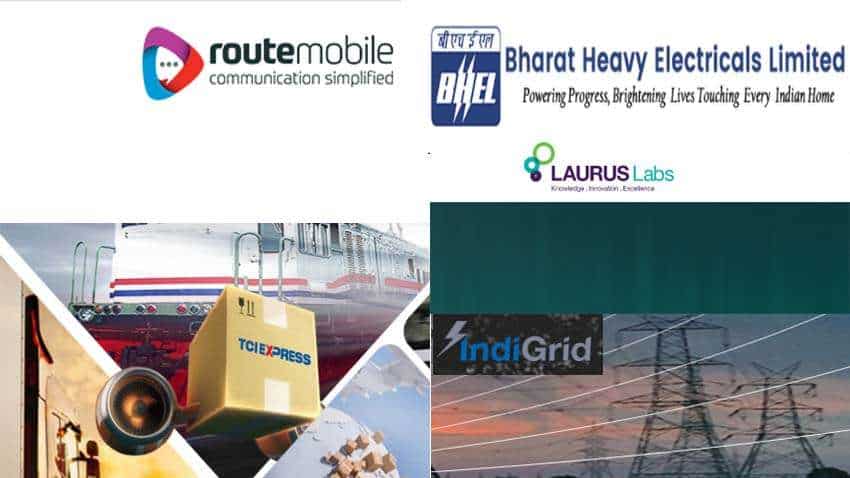 Q3FY22 Earnings: Route Mobile, TCI, India Grid, Laurus Labs, BHEL announce December quarter results -  details here!