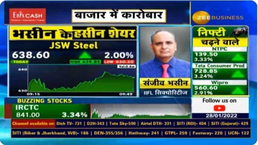 Top Pick with Anil Singhvi: Sanjiv Bhasin recommends JSW Steel, BEL, Cummins | Know targets, price, and stop-loss 