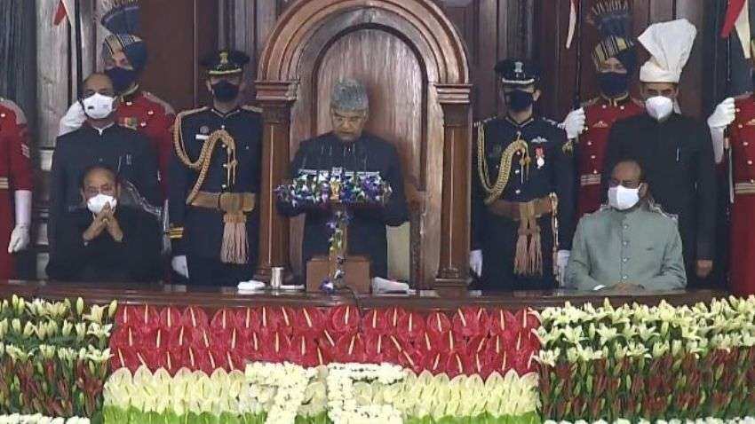 Budget 2022: President Ram Nath Kovind addresses joint sitting of Parliament ahead of budget session - See major highlights