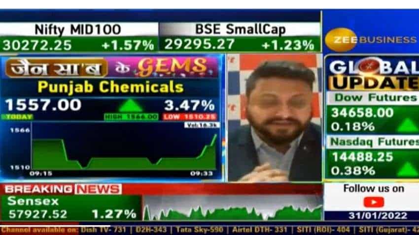 Stocks to Buy with Anil Singhvi: Sandeep Jain recommends Punjab Chemicals &amp; Crop Protection - Know why; check fundamentals, target, and more
