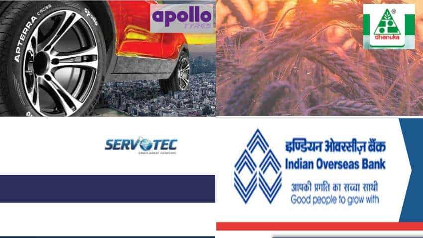 Q3FY22 Earnings: Apollo Tyres, Indian Overseas Bank, Dhanuka Agritech, Servotech Power Systems declare December quarter results - here are key highlights! 