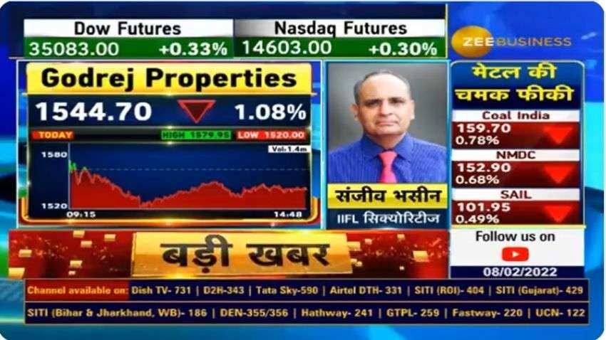 Top stocks to buy with Anil Singhvi: Sanjiv Bhasin picks Godrej Properties, DLF for gains; know why?