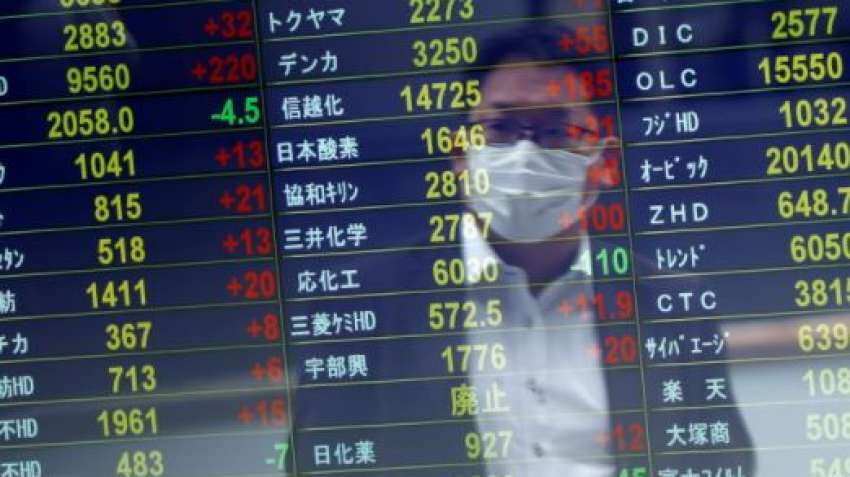 Asian shares decline, as US treasury yields hold firm after US inflation data