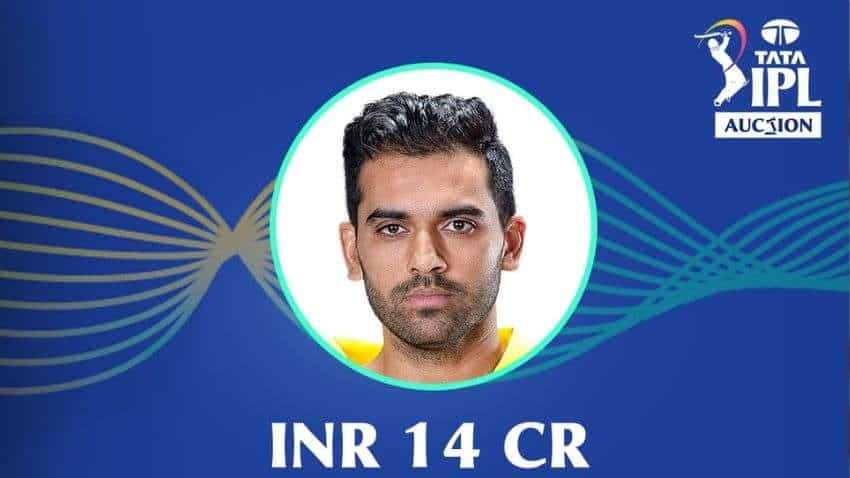 IPL 2022 Auction: CSK spend Rs 14 cr to get pacer Deepak Chahar; T Natarajan sold to Hyderabad for Rs 4 cr - See who sold for how much