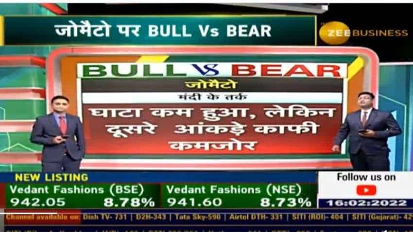 Bull Vs Bear! Zee Business brings exclusive research on Zomato shares; know why some FIIs are for it while others against it!