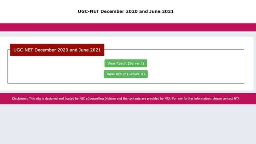 UGC NET 2021-22 declared at ugcnet.nta.nic.in; see step-by-step guide to check scores