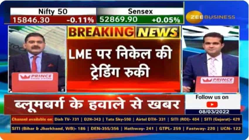 Nickel trading halted on LME as prices go up by almost 80% today