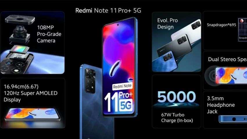 Xiaomi Redmi Note 11T Pro+ - Specifications