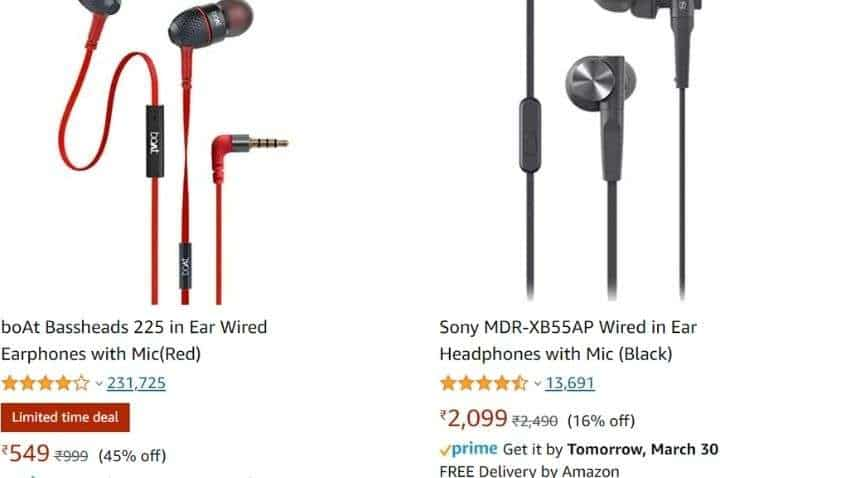 Boat vs samsung online earphones