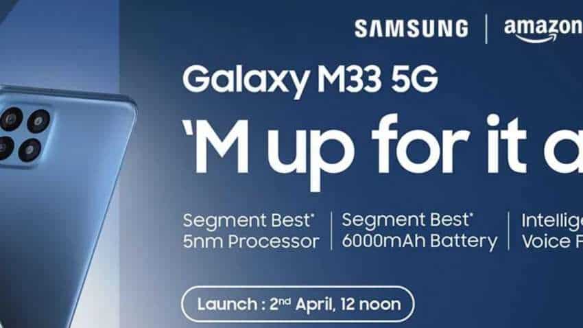 Samsung Galaxy M33 5G India launch on April 2: What to expect? 