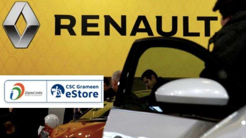 Renault ties up with CSC Grameen e-Stores to open 300 booking centres across country Renault ties up with CSC Grameen e-Stores to open 300 booking centres across country