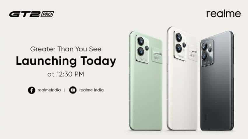 Realme GT 2 Pro, Realme 9 4G, Buds Air 3, Realme Book Prime launching  today: Expected