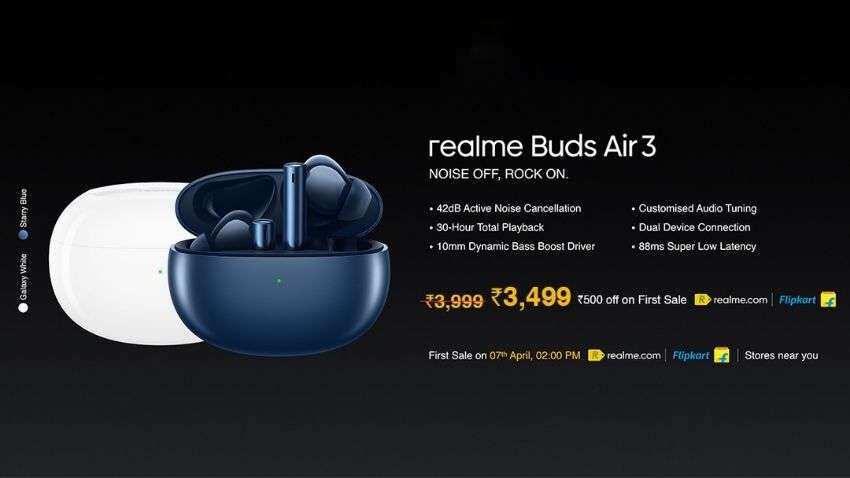 Realme Buds Air 3, Realme Smart TV Stick launched in India today