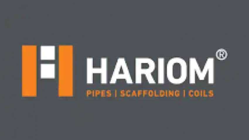 Hariom Pipe Industries makes stellar debut on bourses; shares list at 44% premium over issue price on NSE