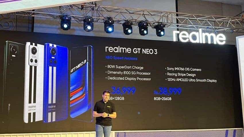 Realme GT Neo 3 5G launched in India with 150W fast charging - Check price, offers, specs and availability 