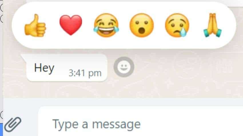 WhatsApp emoji reactions available on iOS, Android - here&#039;s how to download and use it 