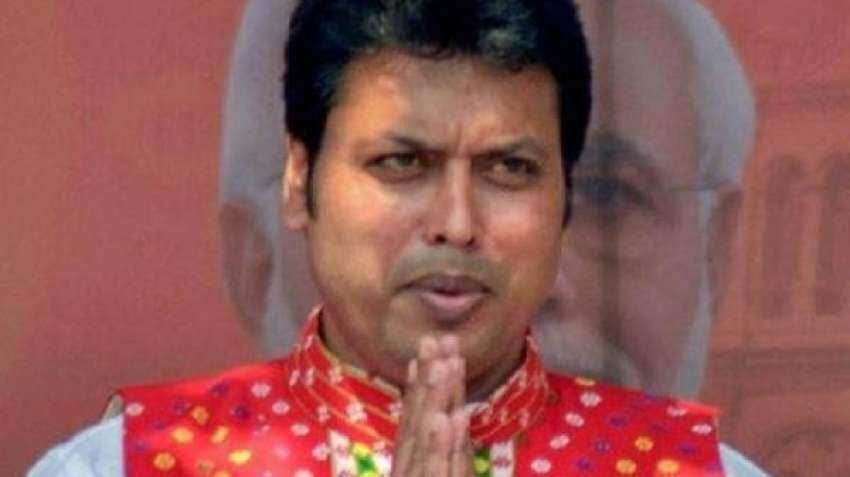 Tripura Chief Minister Biplab Deb resigns ahead of assembly elections next year