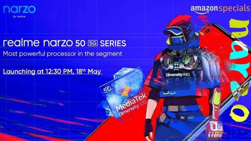 Realme Narzo 50 5G, Realme Narzo 50 Pro 5G launch today - What to expect, when and where to watch it LIVE Realme Narzo 50 5G, Realme Narzo 50 Pro 5G launch today - What to expect, when and where to watch it LIVE