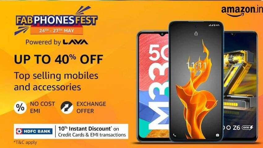 Amazon Fab Phones Fest: Up to 40% off on smartphones from Xiaomi, Samsung, Apple and more