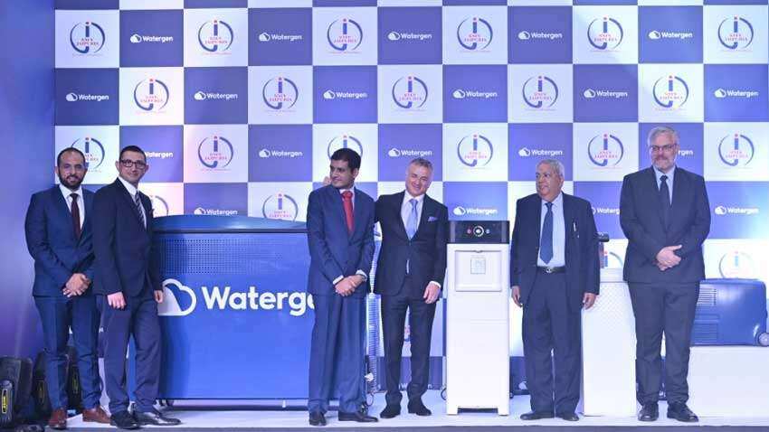 Water-From-Air: Israel's Watergen brings global patented technology to India with SMV Jaipuria Group - Products, Pricing and other details Water-From-Air: Israel's Watergen brings global patented technology to India with SMV Jaipuria Group - Products, Pricing and other details