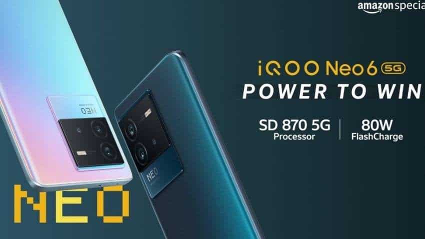 iQOO Neo 6 5G launched in India; price starts at Rs 29,999 - Check offers, specifications and availability