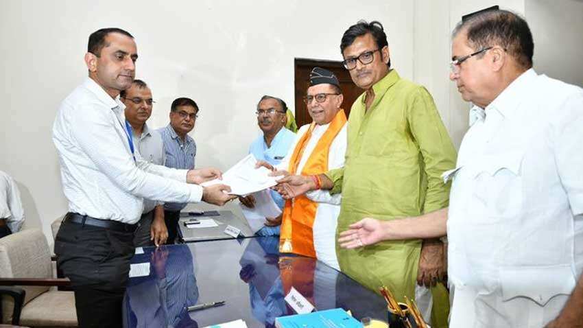 With BJP&#039;s support, Essel Group Chairman Dr Subhash Chandra files Rajya Sabha nomination from Rajasthan 