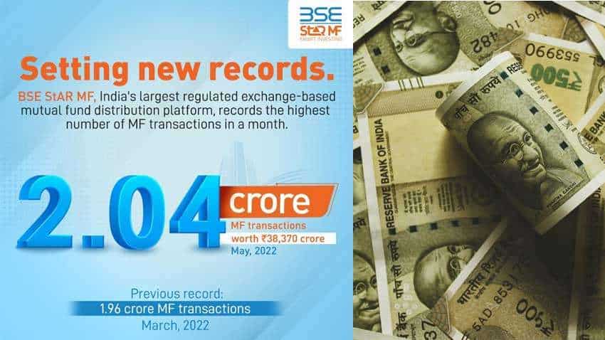 Stellar performance! BSE StAR MF achieves new record; processes 2.04 cr transactions in May&#039;22 surpassing its all-time highest figures