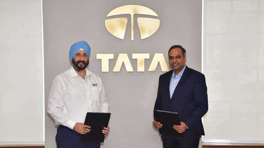 Biggest ever EV fleet order in India! On World Environment Day, Tata Motors signs this agreement with BluSmart Electric Mobility