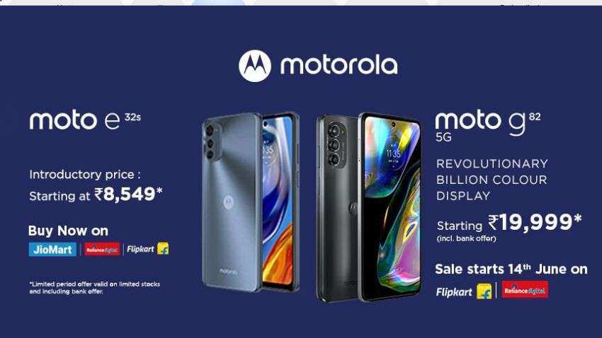 Moto G82 5G launched; price starts at 21,499 in India - Check offers, availability and specifications