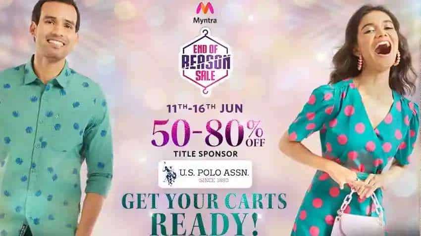 Myntra Sale 2022: End Of Reason Sale - Date, offers and other details of 6-day fashion carnival