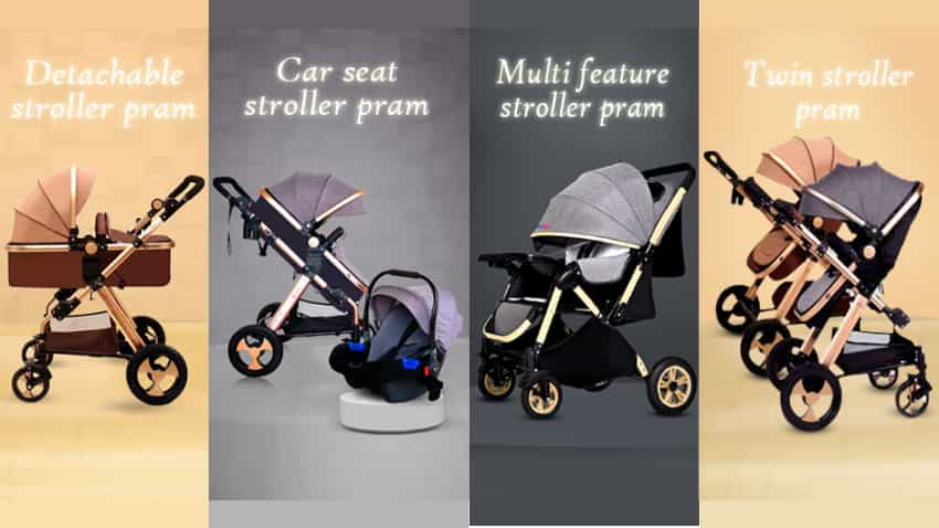 Detachable pram clearance seat