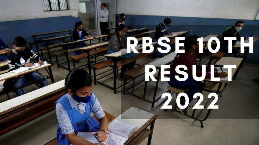 RBSE 10th Result 2022 declared! Check Rajasthan board results at rajresults.nic.in; know how to download