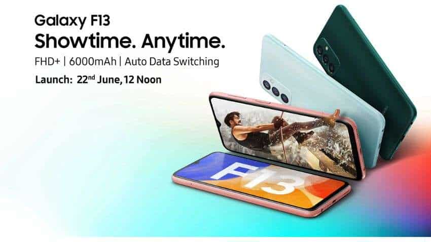 Samsung Galaxy F13 India launch today at 12:00 PM - Check expected price, specifications and more