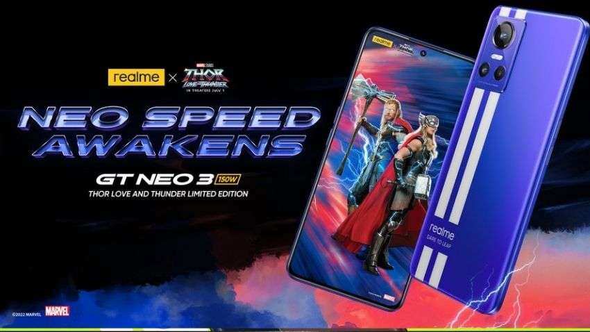 Realme GT NEO 3 150W Thor Love and Thunder Limited Edition launched - Check price and specifications 