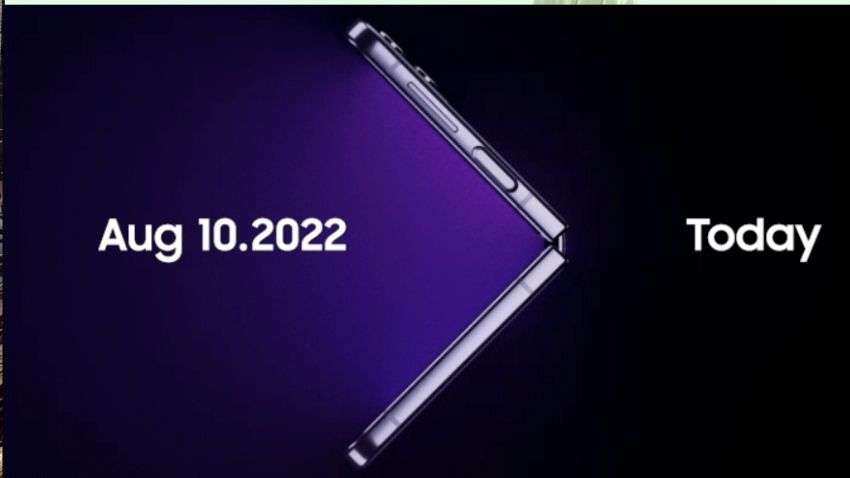 Samsung Galaxy Z Fold 4, Galaxy Z Flip 4 launch on August 10 at 6:30 PM - Check expected price, specifications