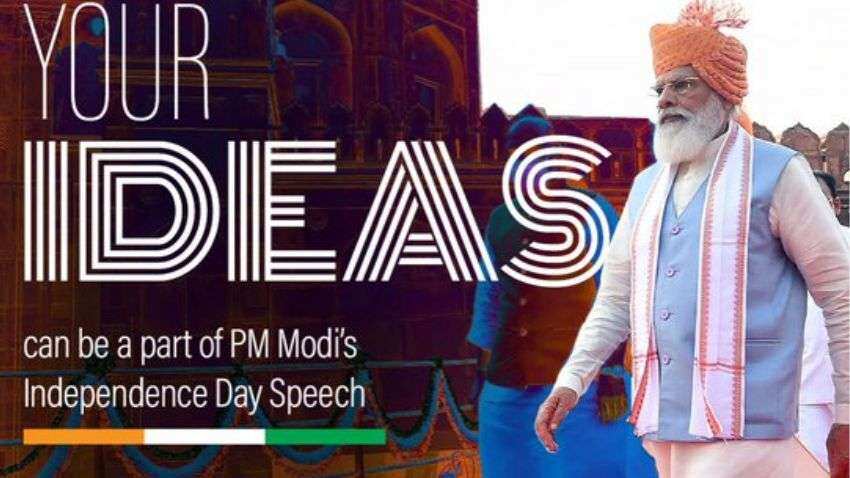 Share your ideas directly for PM Modi&#039;s Independence Day speech - Here&#039;s how  