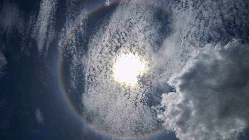 Ethereal 'halo' and light arcs around the sun captured in photos of  ultra-rare phenomena | Live Science