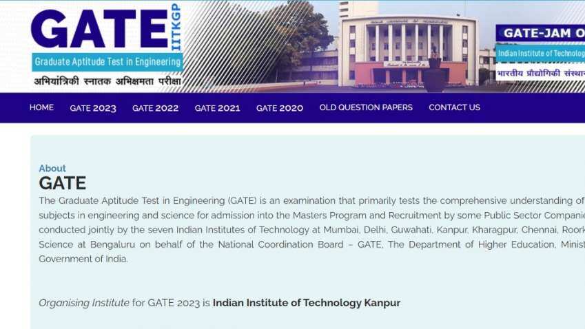GATE 2023: IIT Kanpur starts registration on August 30, full schedule released - Steps to apply online at gate.iitk.ac.in