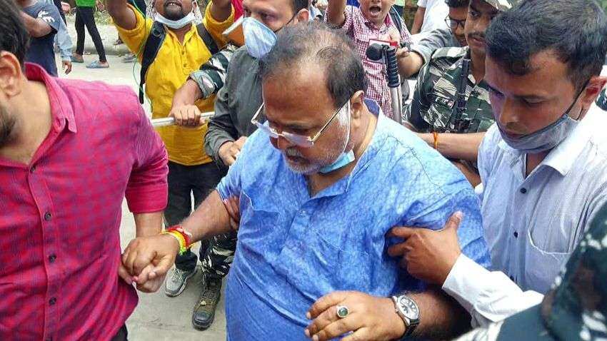 Arrested Bengal minister Partha Chatterjee sacked from Mamata Banerjee's cabinet Arrested Bengal minister Partha Chatterjee sacked from Mamata Banerjee's cabinet