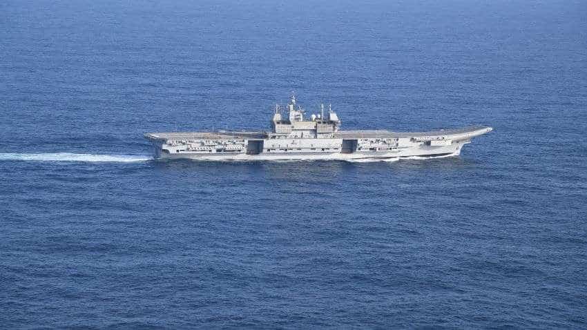 India's first Made-in-India aircraft carrier INS Vikrant delivered to Navy | Pics India's first Made-in-India aircraft carrier INS Vikrant delivered to Navy | Pics