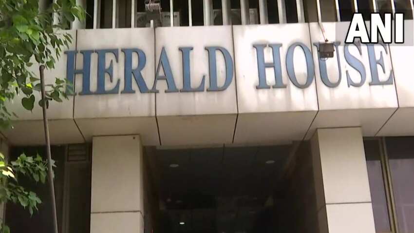 Congress mouthpiece National Herald's office raided by ED days after questioning of Sonia, Rahul Gandhi Congress mouthpiece National Herald's office raided by ED days after questioning of Sonia, Rahul Gandhi